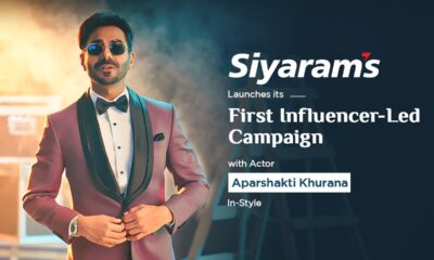 Siyaram’s Launches Its First Influencer-Led Campaign with Actor Aparshakti Khurana In-Style