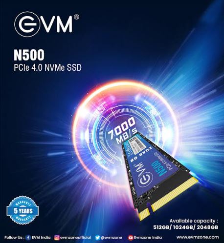 EVM to Celebrate Independence Day with Revolutionary Gen 4 SSD Launch, Ushering in a New Era of Speed and Performance