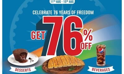 Domino's Makes Independence Day Extra Delightful; Launches FreeDOM Feast Offer