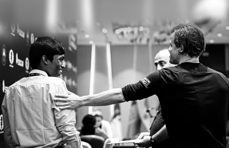 Praggnanandhaa finishes as runner up against worlds best, Magnus Carlsen wins Maiden title