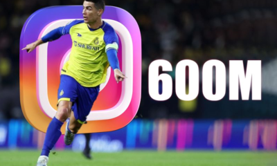 Cristiano Ronaldo becomes the first ever person to achieve 600 Million Followers on Instagram