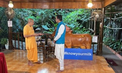 Haribol's Janmashtami Showcase: Empowering Ethical Dairy through the "KnowYourMilk" Campaign at ISKCON RadhaGopinath Temple Mumbai