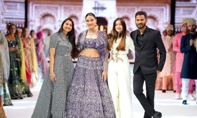 Bespokewala's Adaa Collection Unveiled by Showstopper Saiee Manjrekar at the GMFL Runway Showcase in Dubai