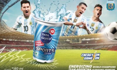 The Argentine Football Association and Tata Gluco+, Regional Sponsor in India, Present a New Product: Tata Gluco+ Sports Drink