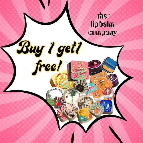 The Lip Balm Company's Unmissable "Buy 1 Get 1 Free" Sale is Live Now