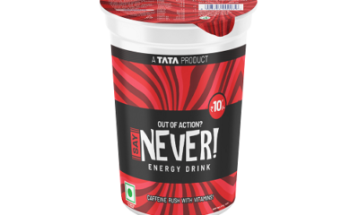 Tata Consumer Products Strengthens its RTD Portfolio with 'Say Never' Energy Drink, Marking Entry into the Energy Drink Category