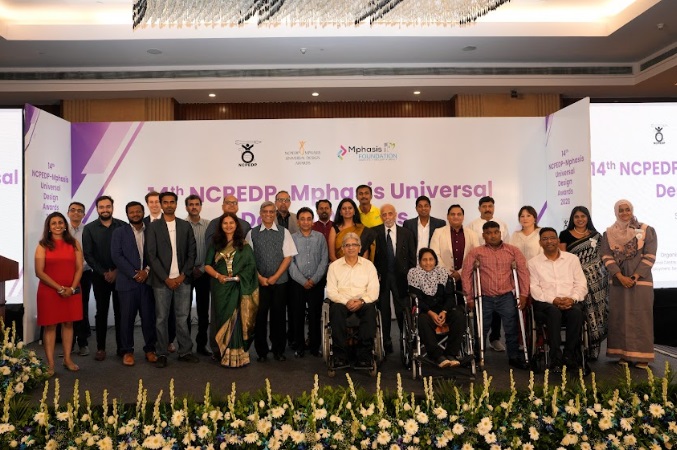 14 Visionaries Honoured at the 14th NCPEDP-Mphasis Universal Design Awards 2023