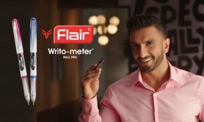 Superstar Ranveer Singh, Leveraging Flair Writing Industries Limited Latest Campaign "Bas Flair aur Kuch nahi", as the Brand Ambassador of "Flair"