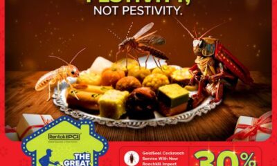 Rentokil PCI's The Great Pest-Free Festivity Offer to Celebrate the Festive Season with Innovation and Discounts