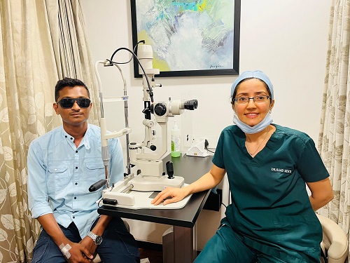 Clear Vision Restored in Youth Suffering from Rare Eye Disorder with Bulging, Conical-shaped Cornea