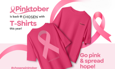 CHOSEN by Dermatology Launches Pinktober T-shirts in Support of Breast Cancer Awareness Month