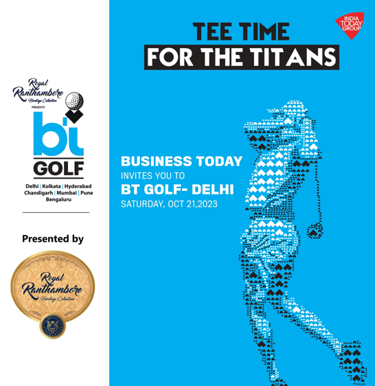 Royal Ranthambore Heritage Collection Presents BT Golf Championship 2023-2024