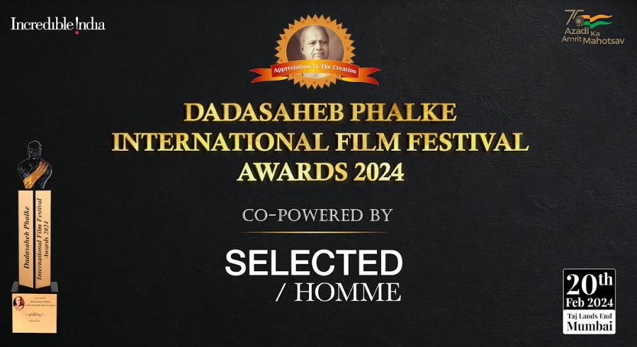 SELECTED HOMME Partners with Dadasaheb Phalke International Film Festival Awards 2024 to Celebrate Excellence in Cinema and Fashion