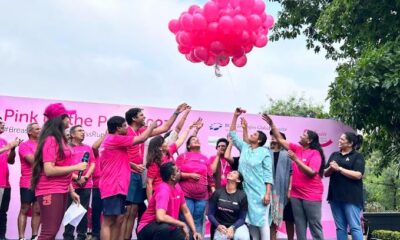 BGS Gleneagles Hospital's 'Pink Wave' Empowers Breast Cancer Awareness: 2000+ Join 'Pink Up the Pace' Run