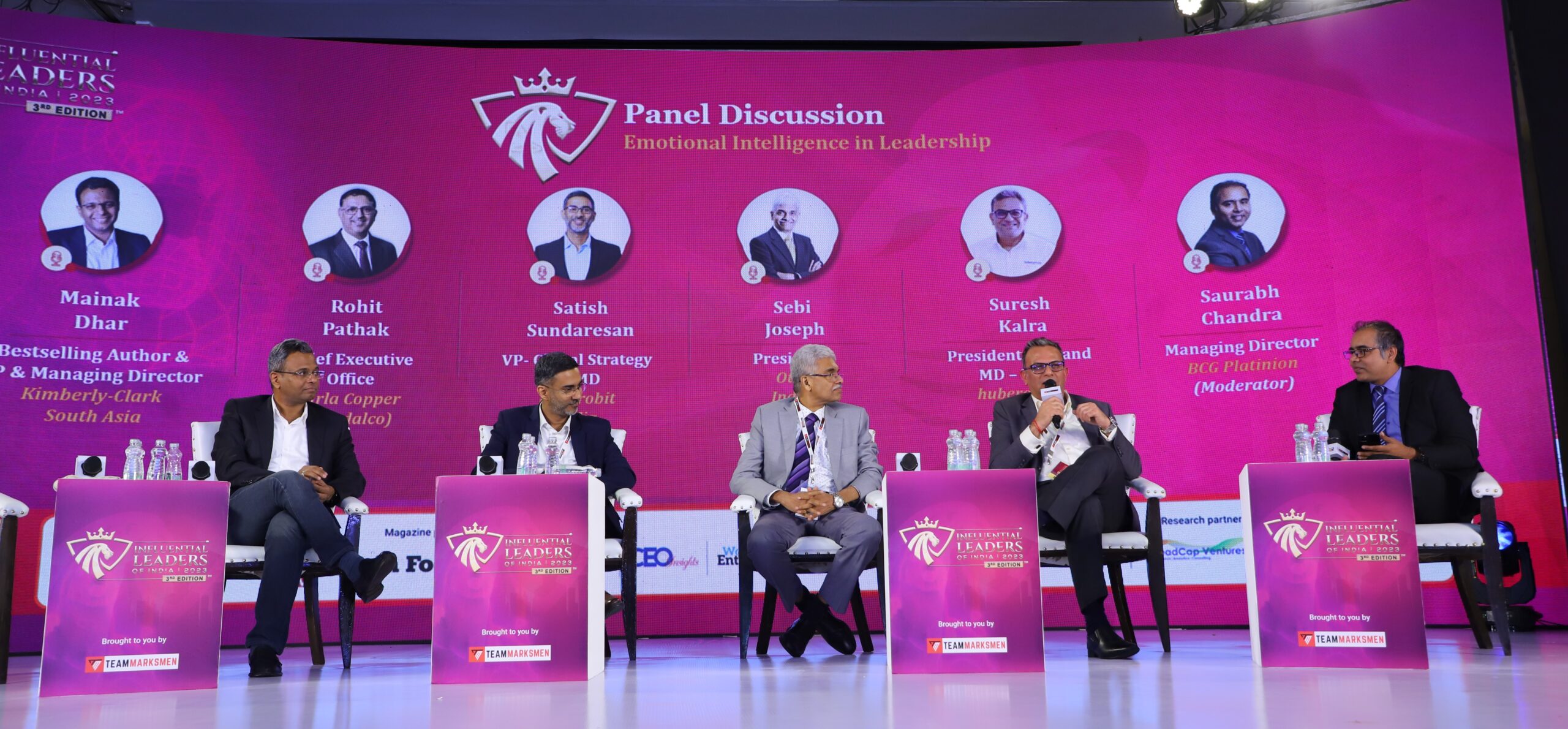 Team Marksmen Network’s Influential Leaders of India 2023 spotlights leaders at the vanguard of chang