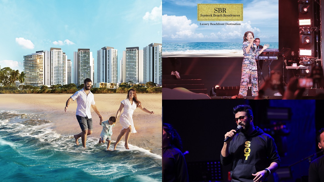 Sunteck Beach Residences Host Mumbai's Largest Beach Festival with Performances by Sunidhi Chauhan and Amit Trivedi