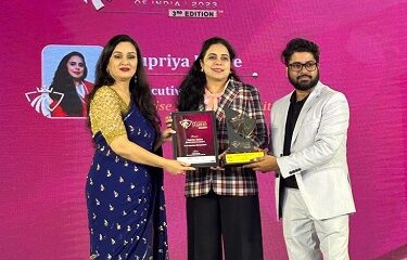 Belrise Industries Ltd. Co-founder & Executive Director Mrs. Supriya S. Badve Honoured with Influential Leaders of India 2023 Award