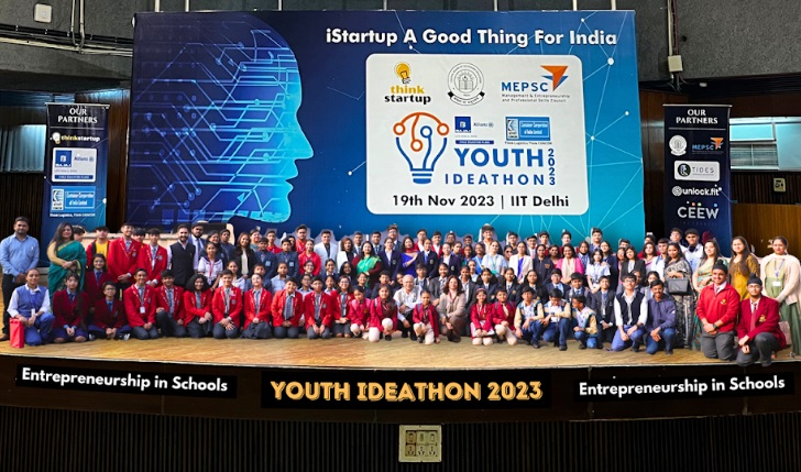 Youth Ideathon 2023 Culminates in Grand Finale, Recognizing Top 10 National Winners