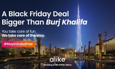 Alike.io Announces Black Friday Campaign; Offers Free Holiday Stay in Dubai