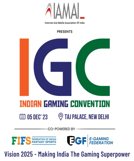 Union Minister Shri Rajeev Chandrasekhar to Deliver Keynote at India's Largest Online Gaming Convention on December 5