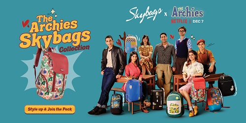 Skybags Unveils Exclusive 'Skybags x The Archies' Backpack Collection