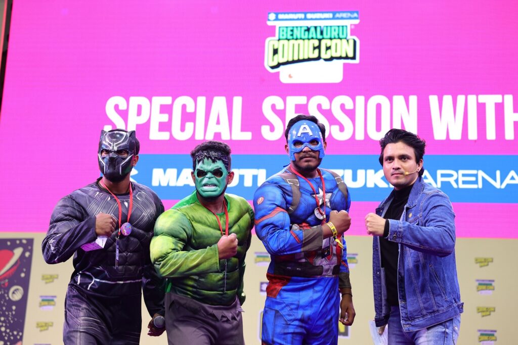 Avengers-cosplay-at-Bengaluru-Comic-Con-2023