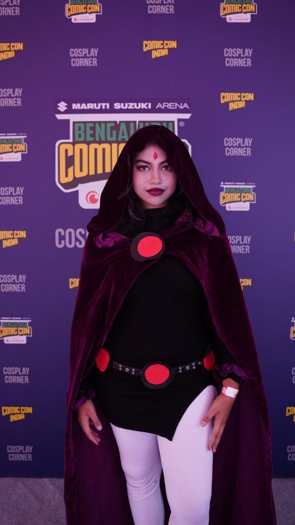 RavenTeen-Titans-cosplay-at-Bengaluru-Comic-Con-2023