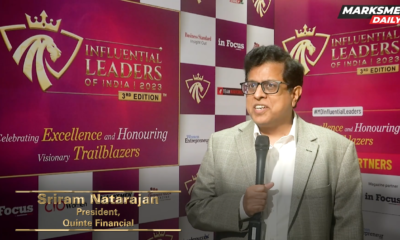 In conversation, with Sriram Natarajan, President, Quinte Financial