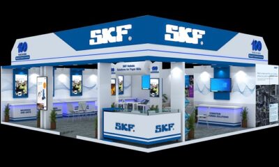 SKF India Showcases Innovative Solutions at Paperex 2023