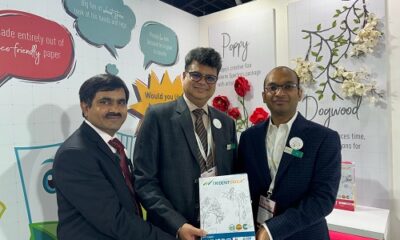 Trident Group Exhibits Latest Design of Notebooks and Relaunches Enviro Copier in 65 GSM Paper at Paperex'23