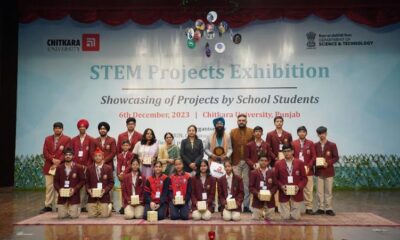 STEM Projects Exhibition to Incline School Students Towards Science & Technology Organized by Chitkara University