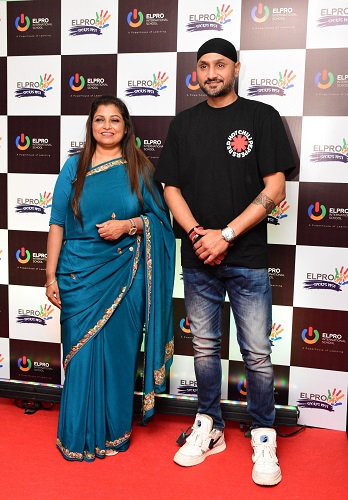 Harbhajan Singh Visits Elpro International School for the Finale of Elpro Sports Fest 3.0