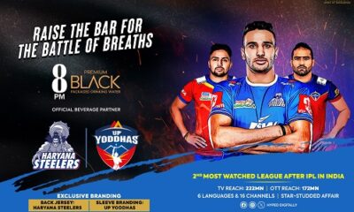 8PM Packaged Drinking Water Partners with Haryana Steelers and UP Yoddhas in 10th Season of Pro Kabaddi League