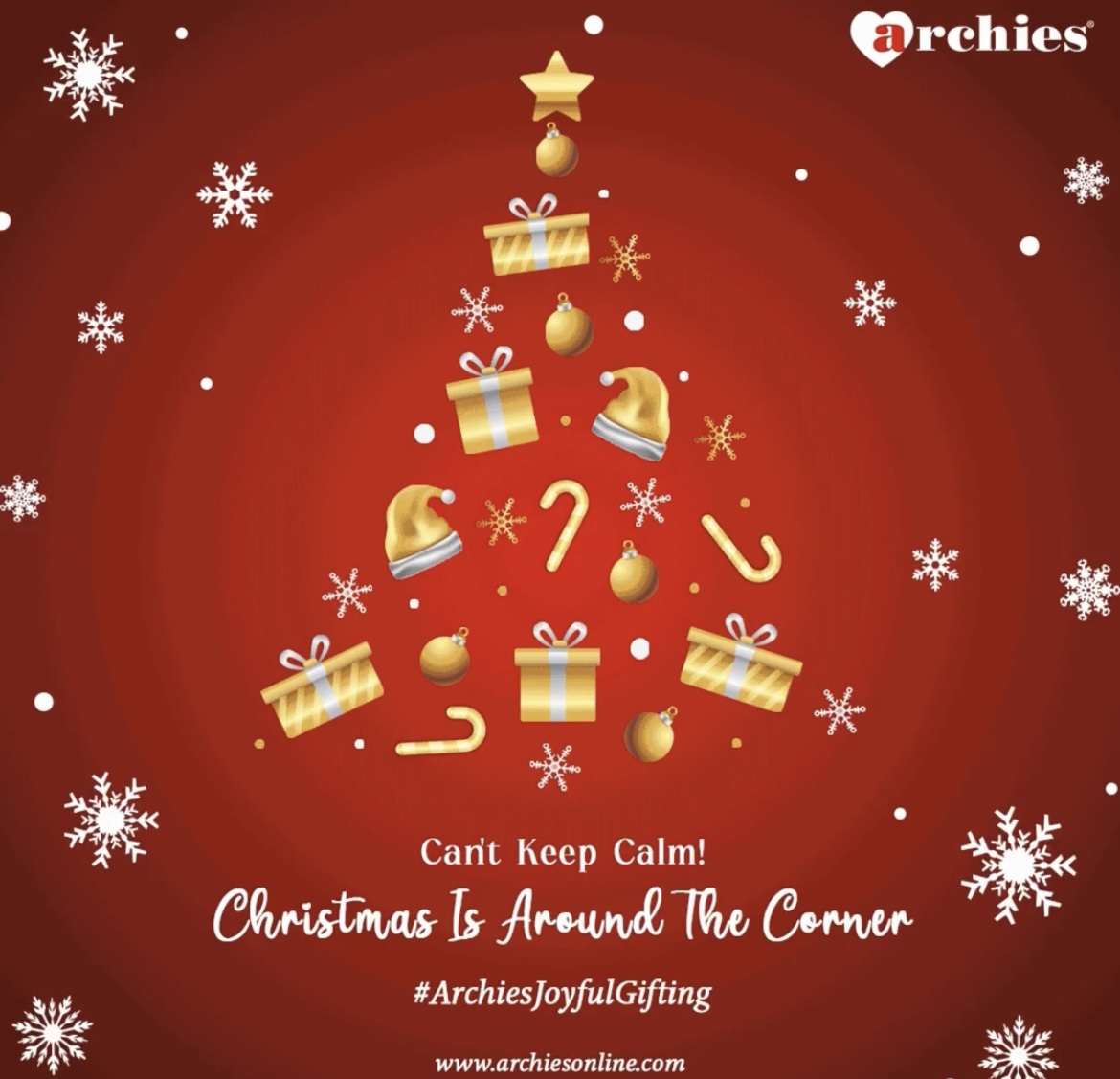 Archies Spreads Holiday Cheer with #ArchiesJoyfulGiving Social Media Campaign this Christmas