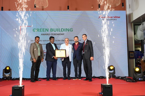 Featherlite THE ADDRESS, Chennai Receives the 'LEED GOLD CERTIFICATION' from USGBC