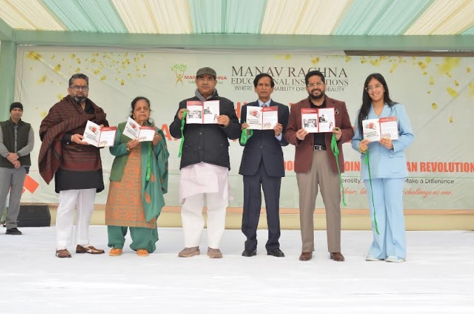 Manav Rachna under the Aegis of Dr OP Bhalla Foundation Launched 'Donate Life' Initiative Spearheaded by Ms. Syeira Bhalla