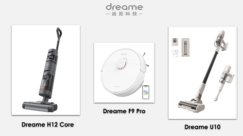 Dreame Introduces a New Range of Vacuum Cleaners: F9 Pro, U10, and H12 Core Now Available in India