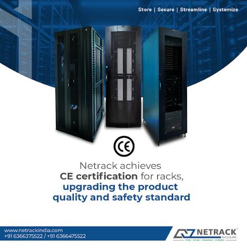 Netrack Achieves CE Certification for Racks, Upgrading the Product Quality and Safety Standards