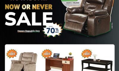 Royaloak Furniture's Republic Day Now or Never Sale - Unveiling a Spectacular 70% Off