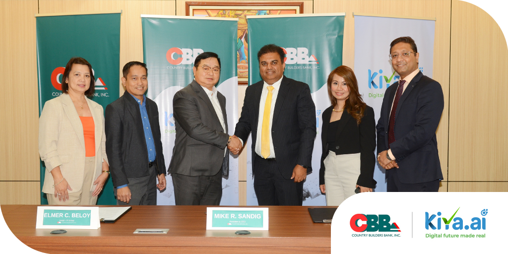 Kiya.ai Strengthens Its Global Footprint in the Philippines; elevates the tech stack of Country Builders Bank