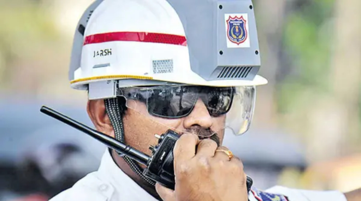 Stay Cool on Duty: UP Traffic Police to Combat Summer Heat with AC Helmets