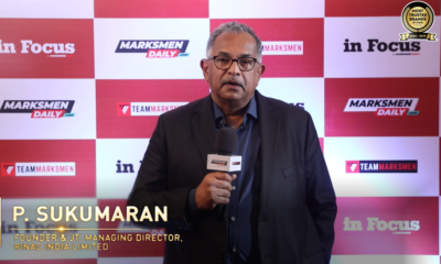 P. Sukumaran, Founder & Jt. Managing Director, RINAC INDIA LIMITED