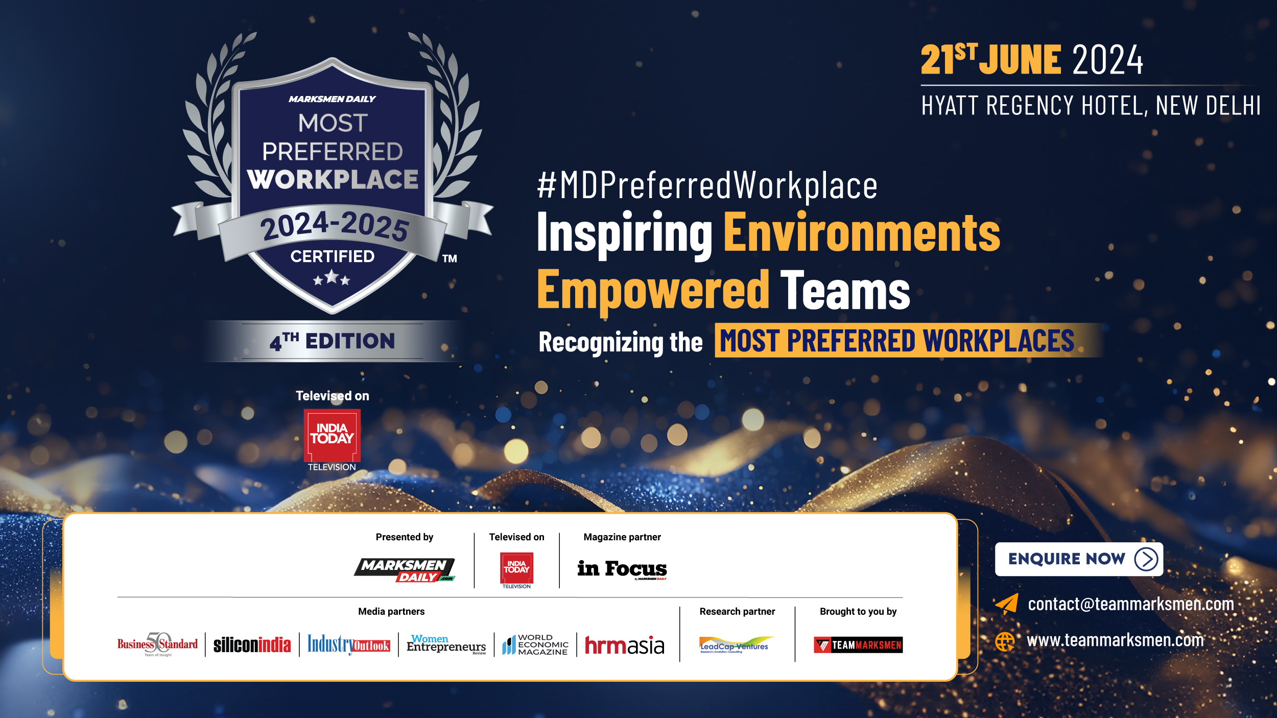 4th Edition of Most Preferred Workplace