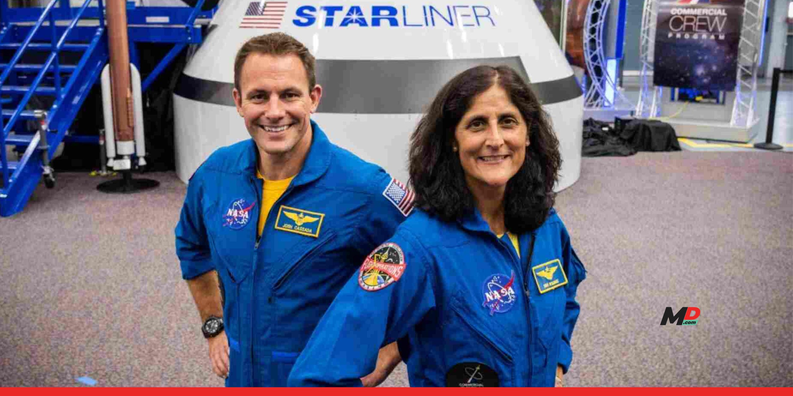 Sunita Williams seen dancing in joy as Boeing Starliner reached space station