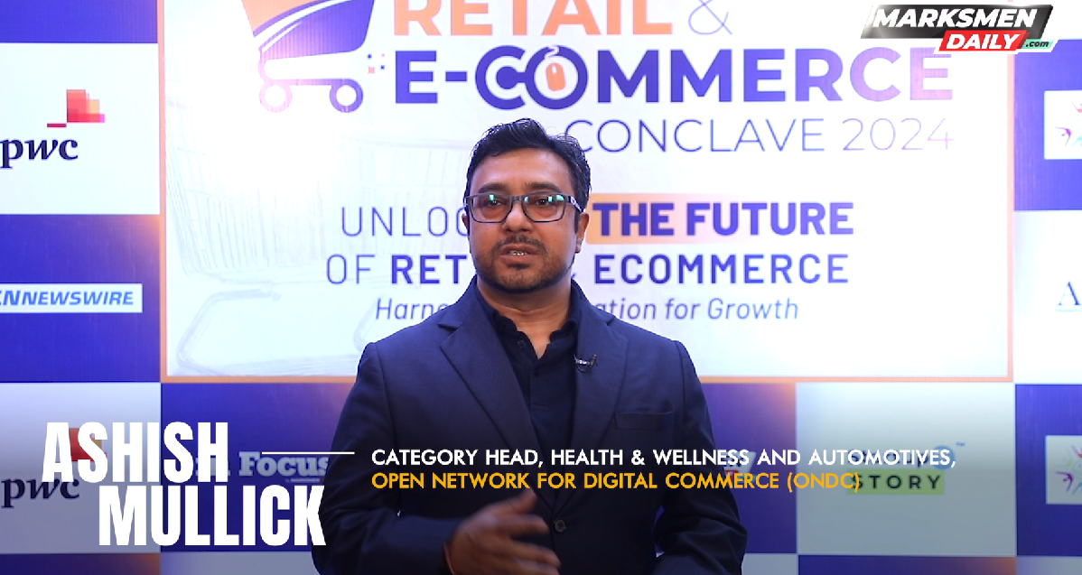 Ashish Mullick, Category Head, Health & Wellness and Automotives, Open Network For Digital Commerce (ONDC)