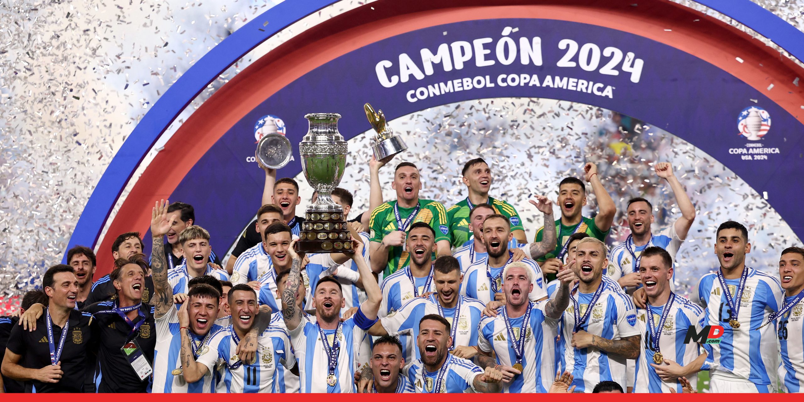 Argentina triumphs in Copa América 2024 with extra-time win