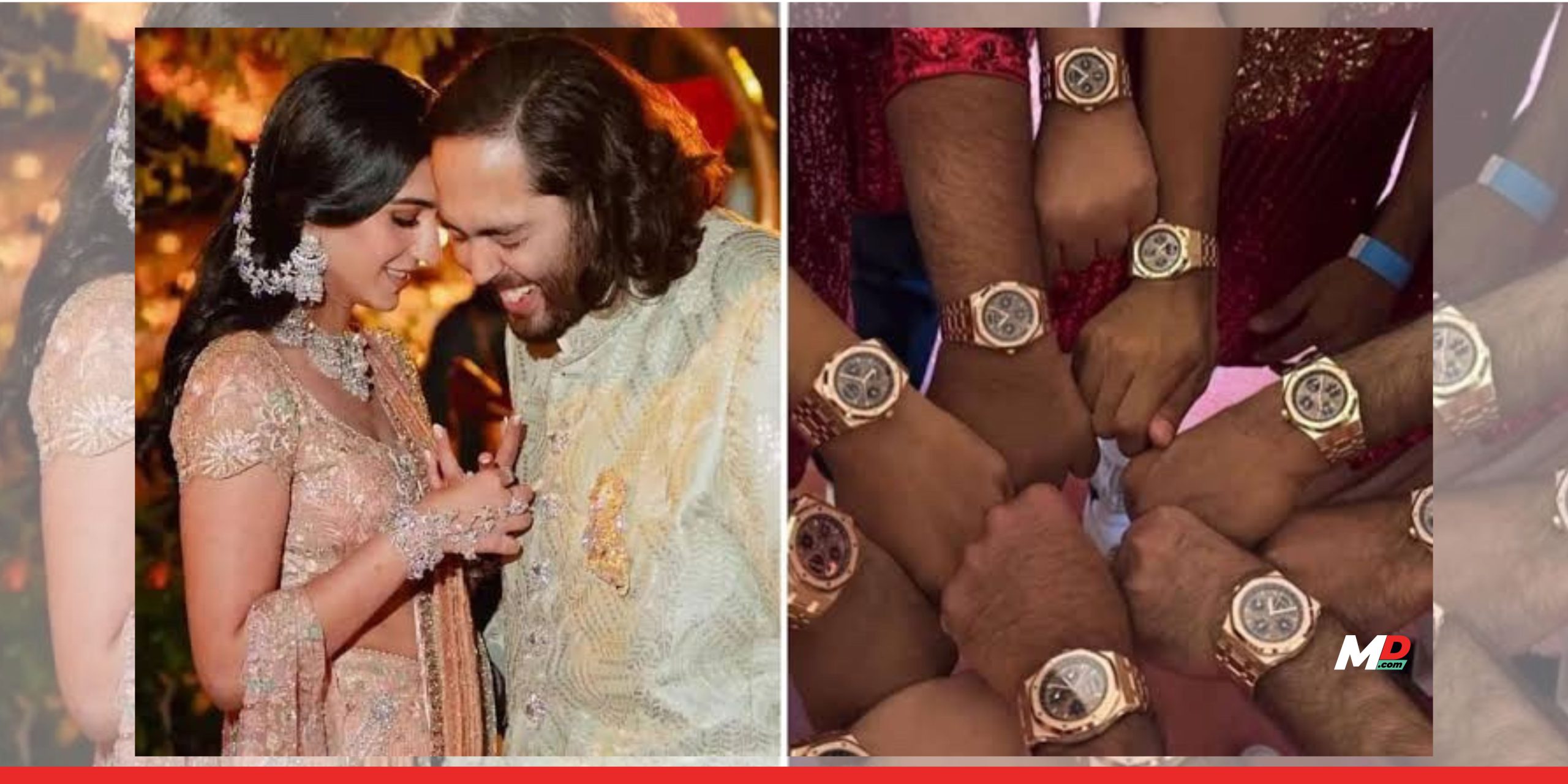 Anant Ambani gifts Audemars Piguet watches worth 2 cr. to groomsmen