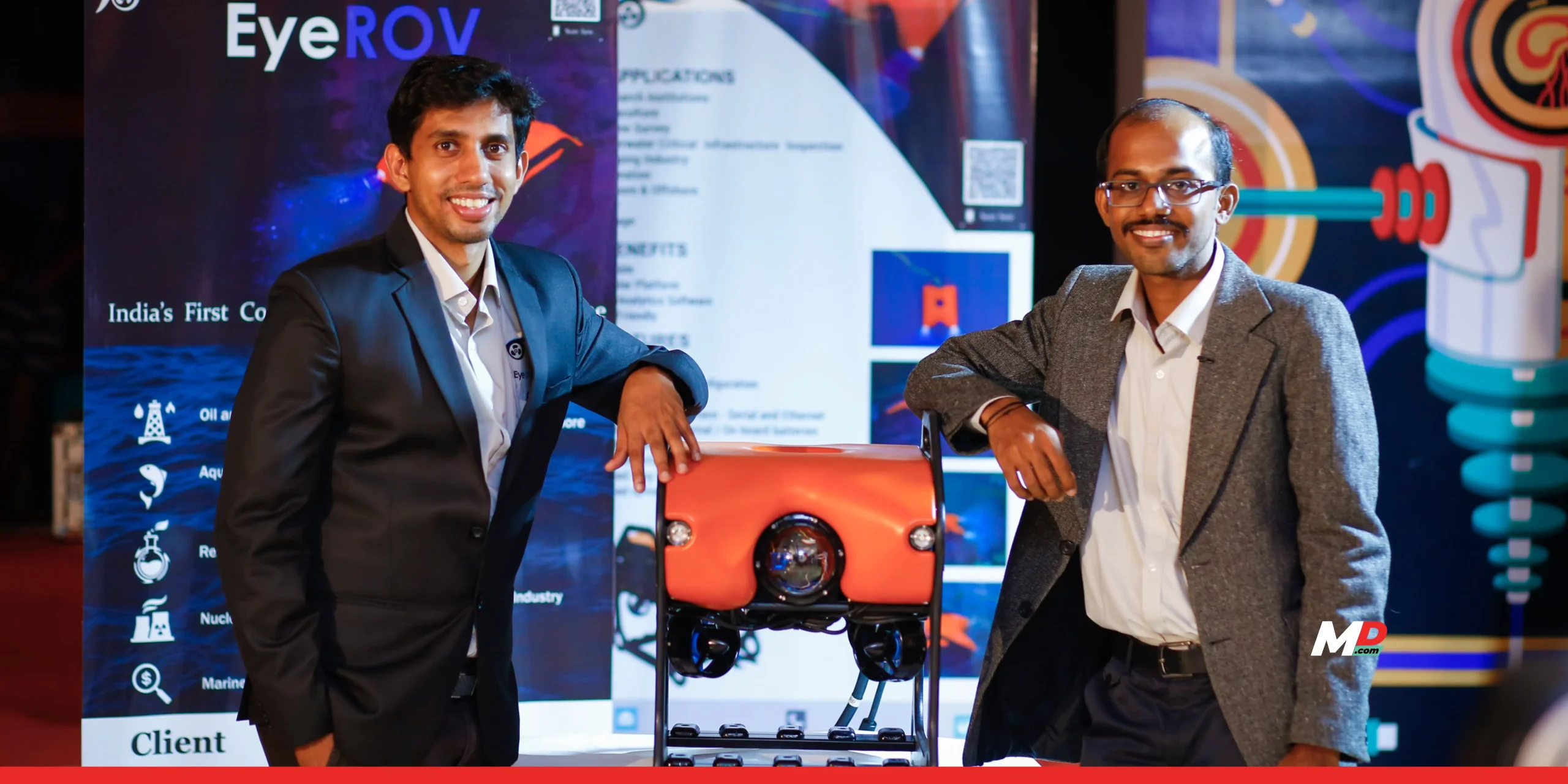 Marine robotics Deep tech startup EyeROV raises INR 10 Crore in Pre-Series A  led by Unicorn India Ventures