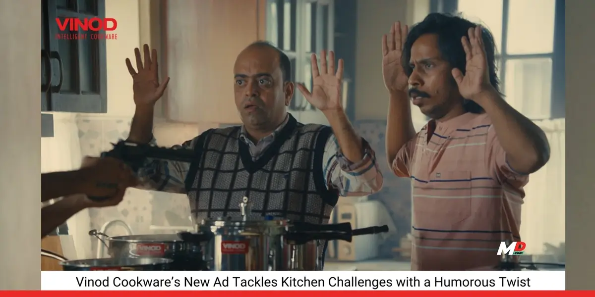 Vinod Cookware’s New Ad Tackles Kitchen Challenges with a Humorous Twist